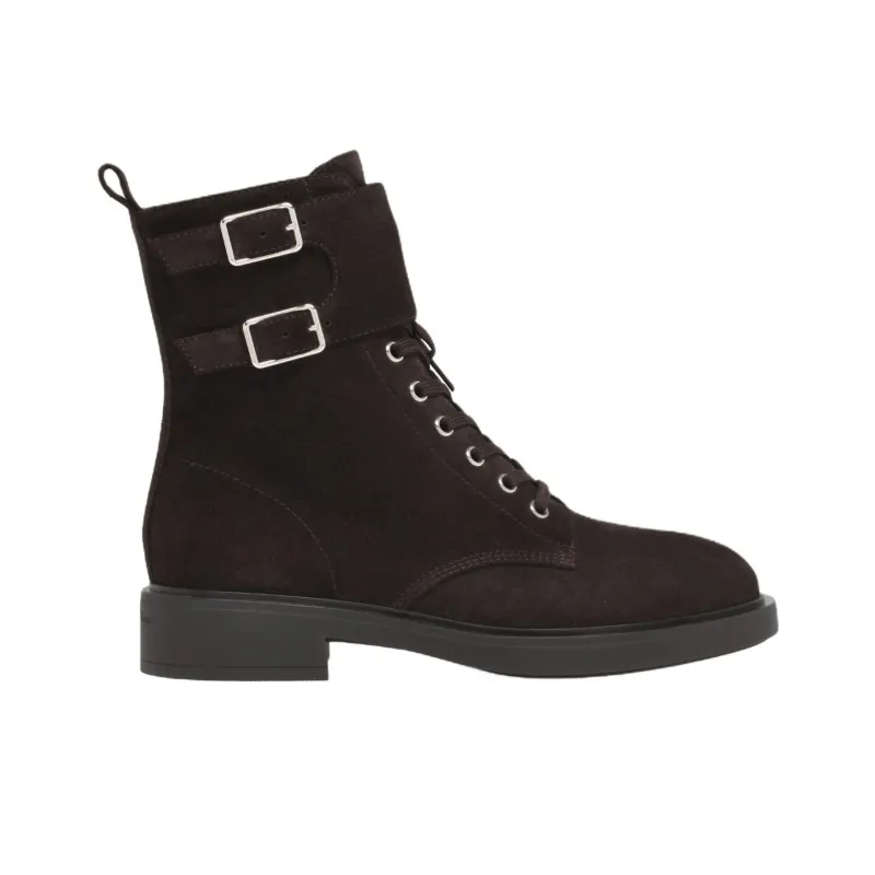 GIANVITO ROSSI Ripley Ankle Boots Women's Dark Brown-1