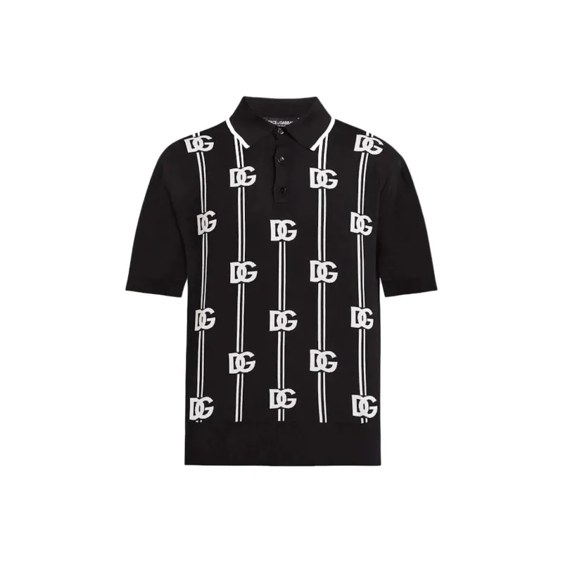 Dolce & Gabbana Polo Shirt Men's Black-0