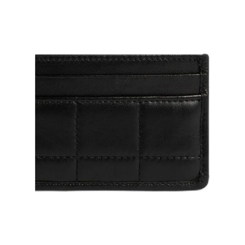 DSQUARED 2 Logo Plaque Quilted Card Holder-3