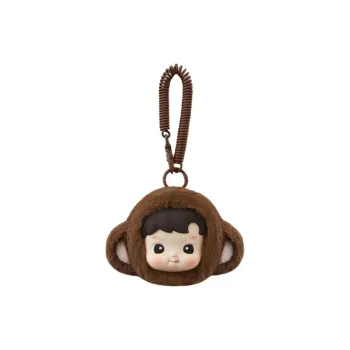 POP MART EVA Earphone Case Unisex Brown