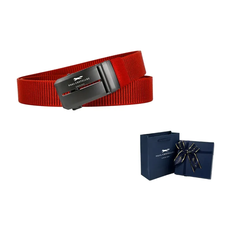 PAUL COSTELLOE Nylon Belt Unisex 3.4cm-22