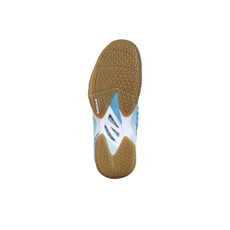 Babolat Breathable Low Top Casual Shoes Women's White Blue-2