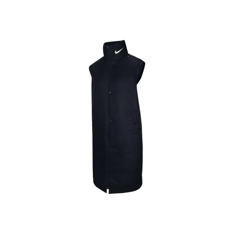 Nike Women's Funnel Neck Longline Vest Black-0