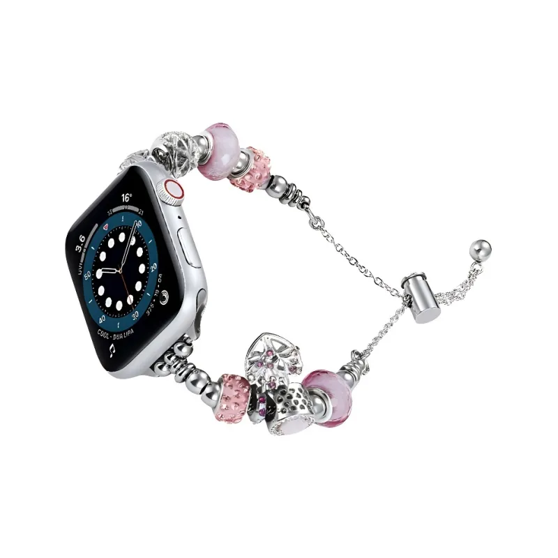 KVZUVUU Apple Compatibility Watch Band Metal-8