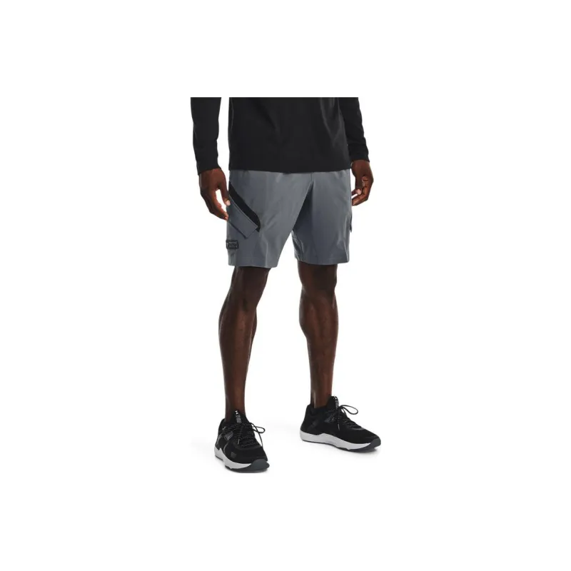 Under Armour Fitted Shorts Summer Men's Gray-0