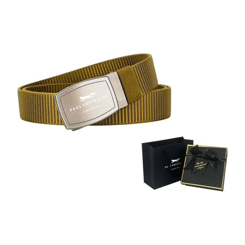PAUL COSTELLOE Nylon Belt Unisex 3.4cm-22