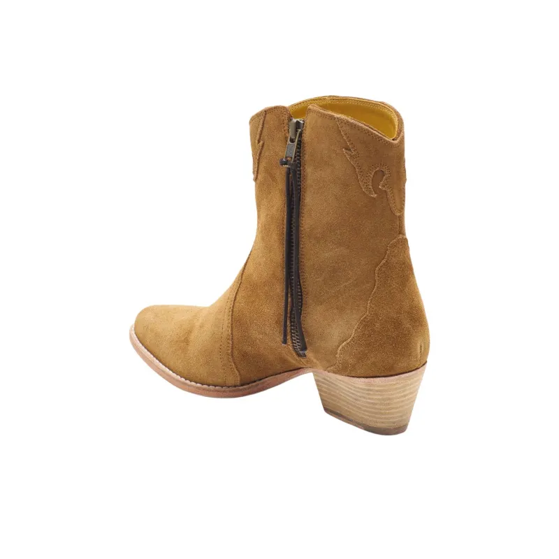FREE PEOPLE Frontier Ankle Boots Women's Brown-3