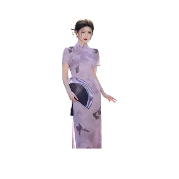 EFCR Cheongsams Women's Purple