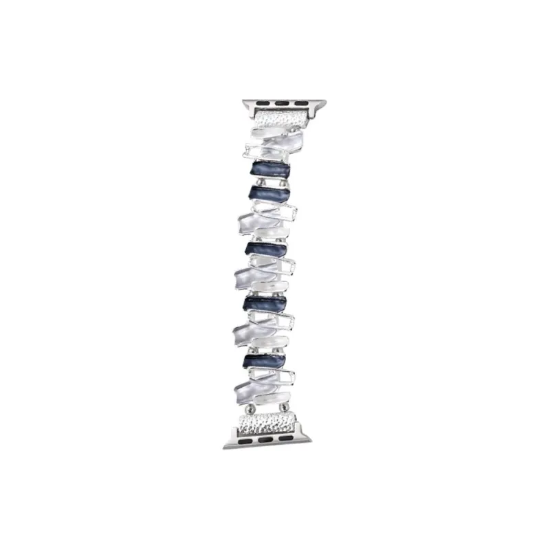KVZUVUU Apple Compatibility Watch Band Metal-4