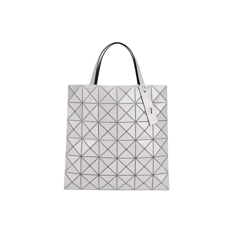 ISSEY MIYAKE PVC Resin Tote Bag, Shopping Bag, Handbag Women's Light Gray-0