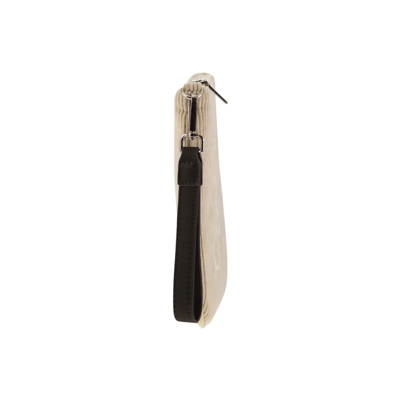 MC2 SAINT BARTHELEMY Polyester With Cotton One Shoulder Crossbody Clutch Unisex Beige-2