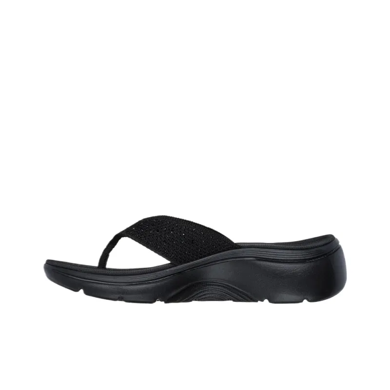Skechers GO Walk Arch Fit 2.0 Flip Flops Women's Black-2