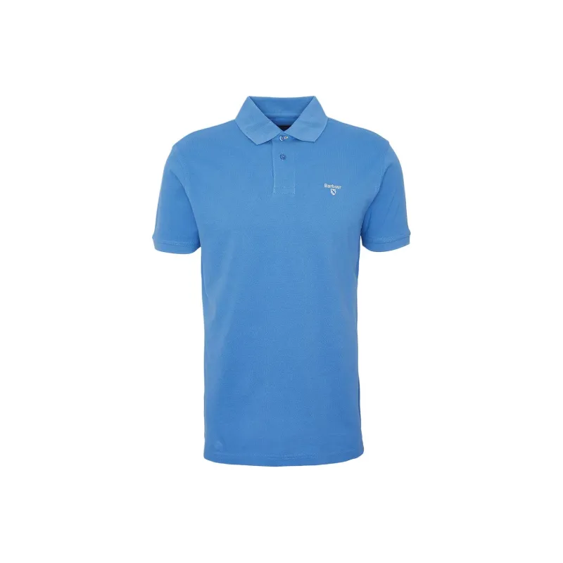 BARBOUR Polo Shirt Unisex Light Blue-0