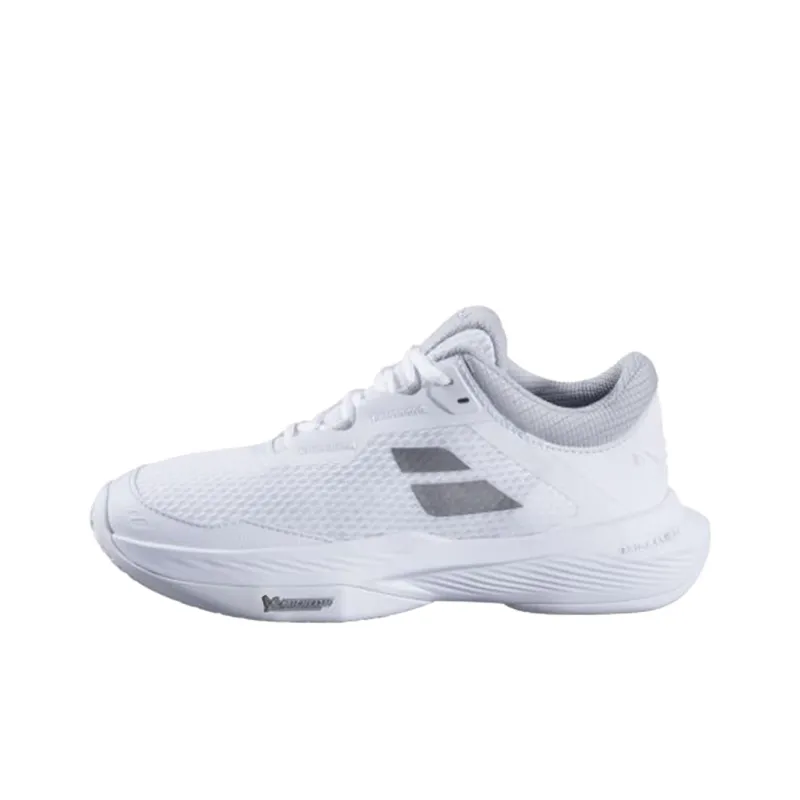 Babolat Breathable And Lightweight Low Top Tennis Shoes Women's White-0