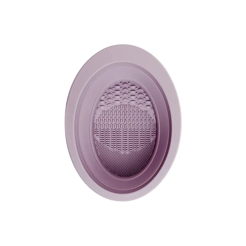 JONBOS Silicone Foldable Dishwashing Brush Makeup Brush Cleaner Cleaning Brushes Powder Puff Makeup Sponge-0