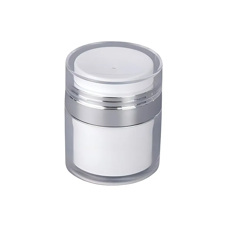 ZHENZI Portable Vacuum Face Cream Travel Bottles With Push Button Cosmetics Sample Set For Skincare And Makeup Tools-2
