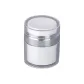 Face Moisturizers & Creams Travel Bottles-Flat Top-Silver-30ml