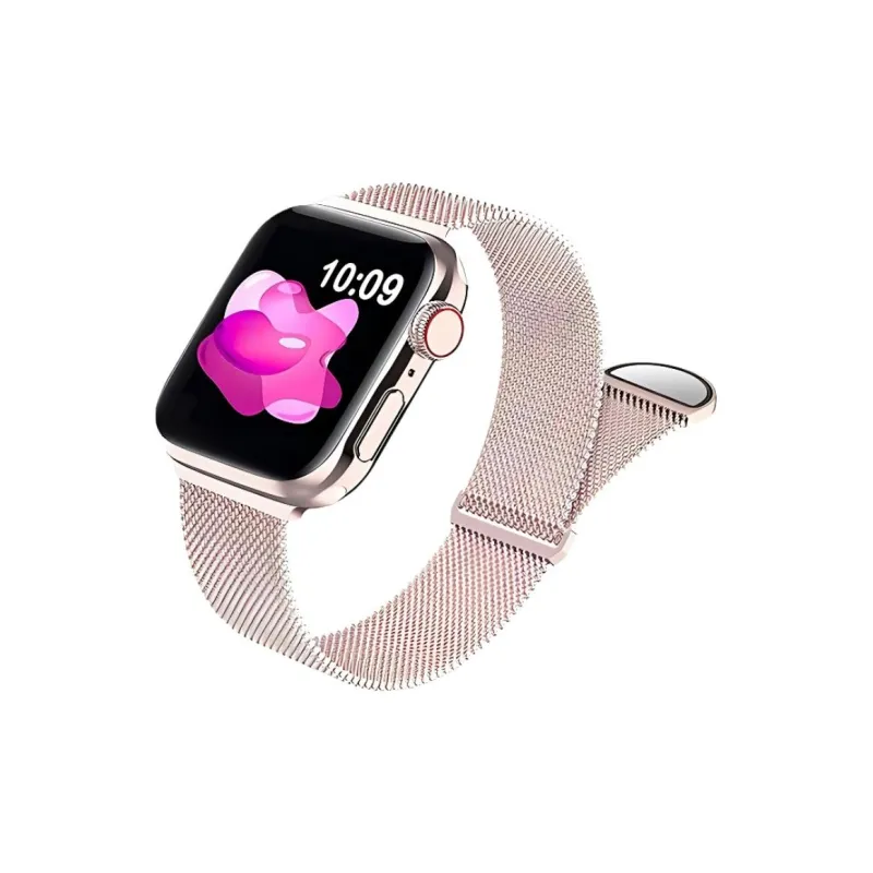 KVZUVUU Apple Compatibility Watch Band Metal-6