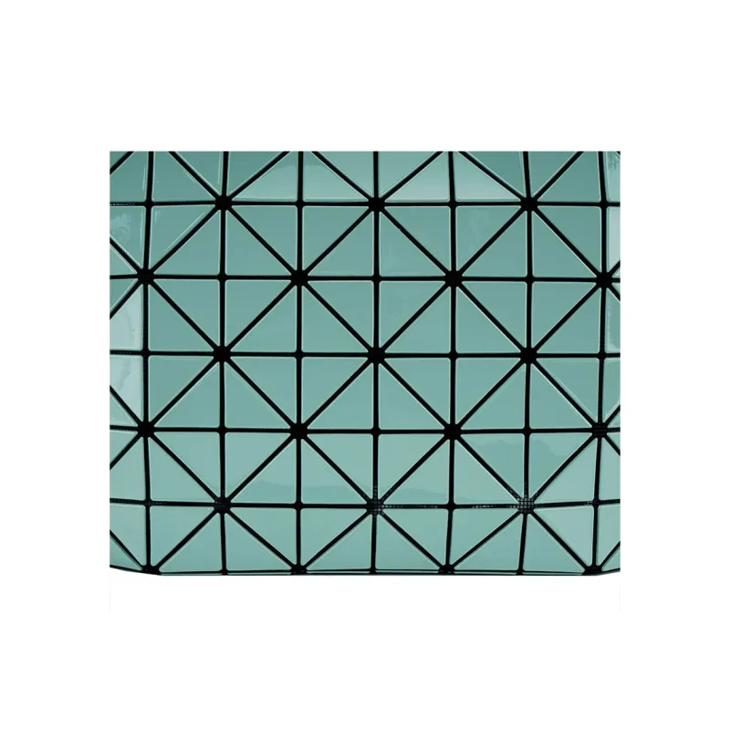 ISSEY MIYAKE Baguette Artificial Leather Tote Bag, Shopping Bag, Shoulder Bag, Handbag Medium Size Women's Grass Green-4