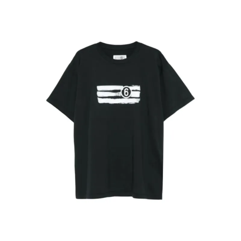 MM6 Maison Margiela Numbers print T shirt-0