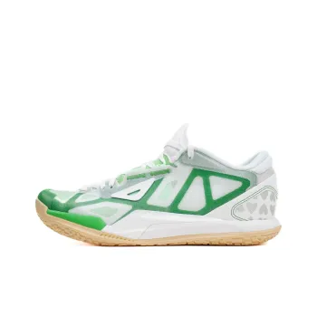 Serious Player Only Game1 Low Lucky Cushioning Lightweight Low Top Basketball Shoes Men's White Green