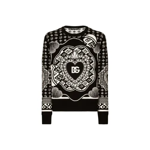 Dolce & Gabbana 블랙 남성 스웨터
