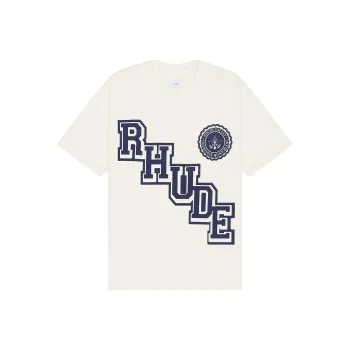 RHUDE Collegiate Crest Tee