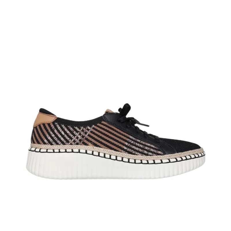 Skechers Wilshire Blvd Low Top Casual Shoes Women's Brown Black-1