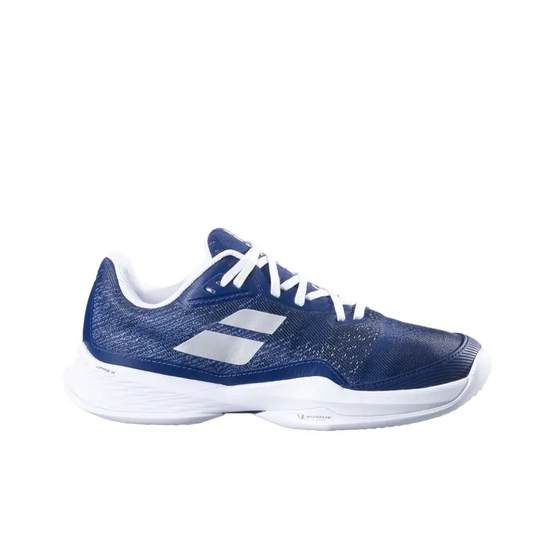 Babolat Wear resistant And Lightweight Low Top Tennis Shoes Women's Dark Blue-1