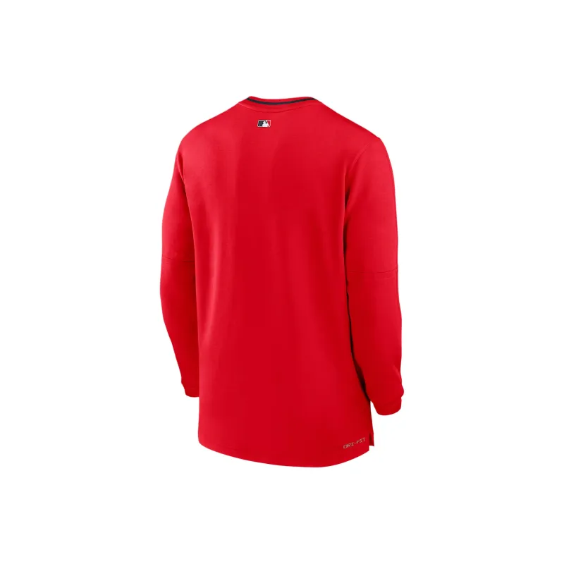 Nike Washington Nationals Authentic Collection Men's Nike Dri FIT Mlb 1/2 Zip Long Sleeve Top-1