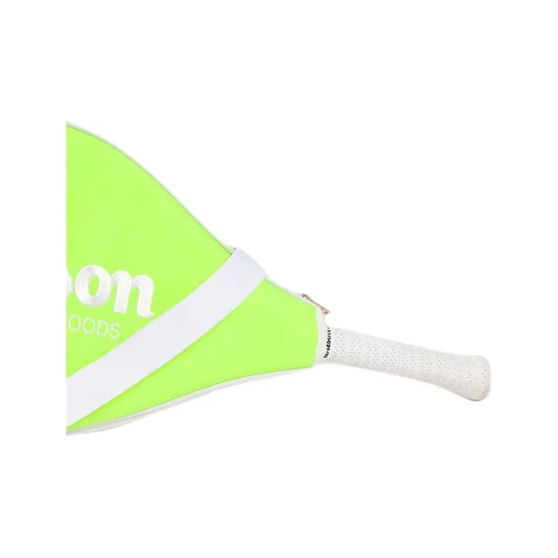 Wilson Tennis Racket Bags Canvas Unisex Neon Yellow-1