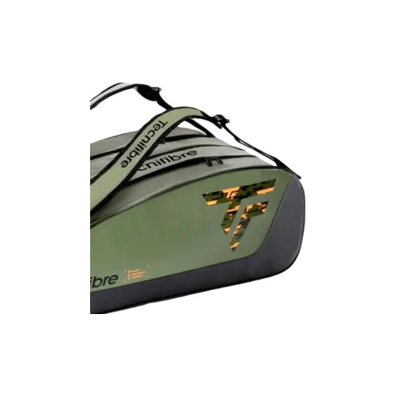 TECNIFIBRE Tennis Racket Bags Unisex 75*28*35cm Khaki Green-1