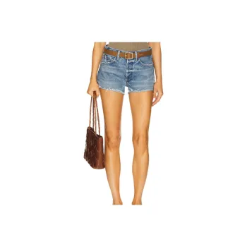 AGOLDE Denim Shorts Women's Blue