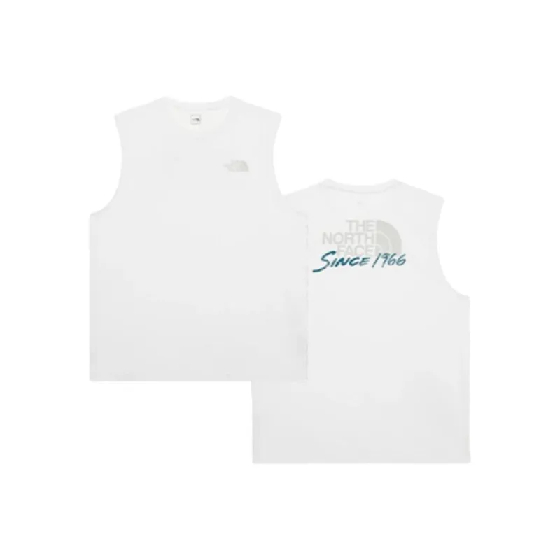 THE NORTH FACE Tank Tops Men's White-5