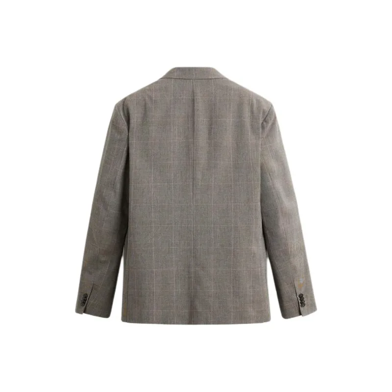 ZARA Business Suits Men Beige Brown-1
