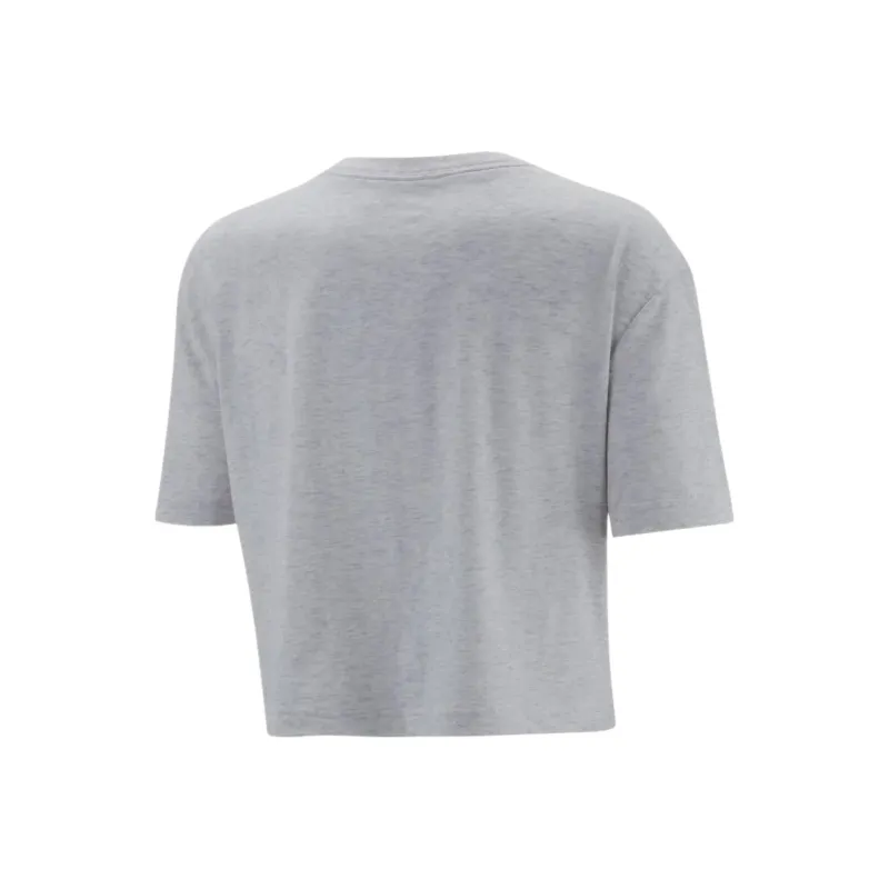 Nike Sportswear Women's Essential Cropped Tee Gray-1