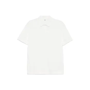C.P.Company SS25 Polo Shirt Men's White