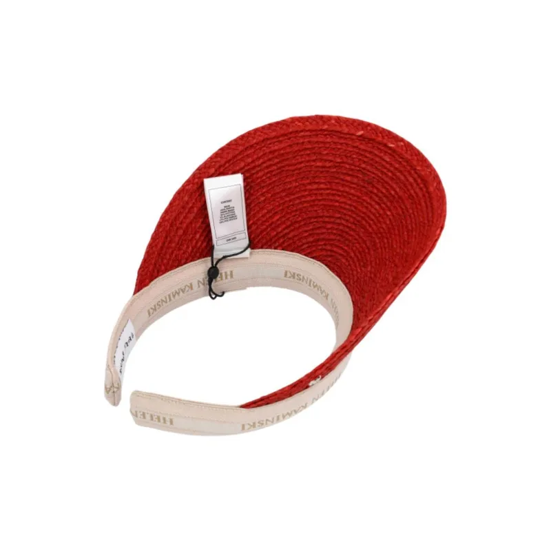 HELEN KAMINSKI Rayon, Cotton, Polyester, Nylon, Elastane Sun Protection Hats Unisex Red-4