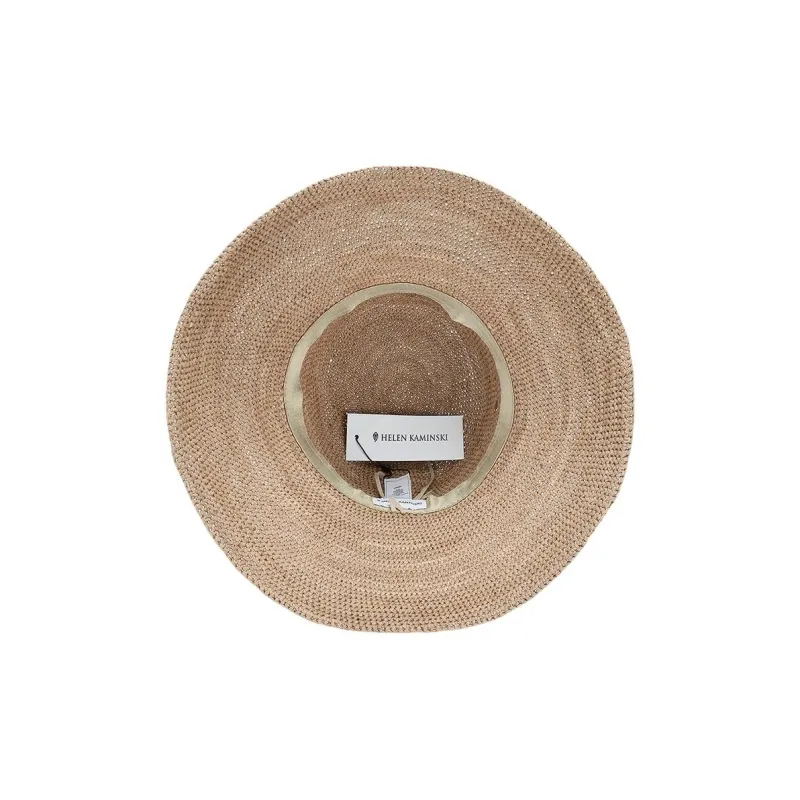 HELEN KAMINSKI Rayon, Nylon, Elastane, Organic Cotton Hats & Caps Unisex Brown-2
