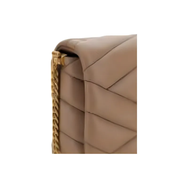 PINKO Leather Shoulder Bag Women's Light Brown-4