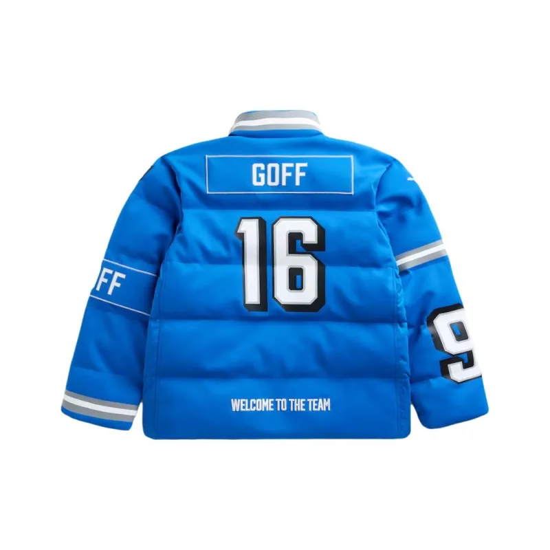 Off Season X Nfl Jared Goff Detroit Lions Player Puffer Jacket-1