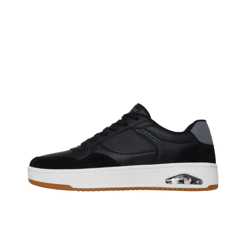 Skechers Uno Abrasion Resistant Low Top Skateboard Shoes Men's Black-0