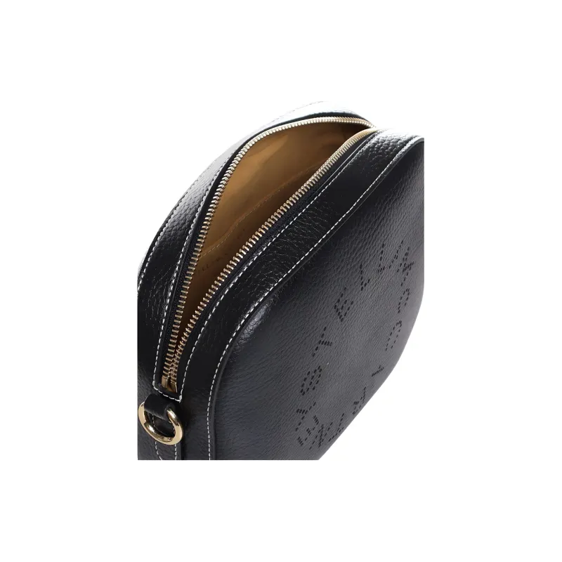 Stella McCartney Logo Perforated Strapped Crossbody Bag-3