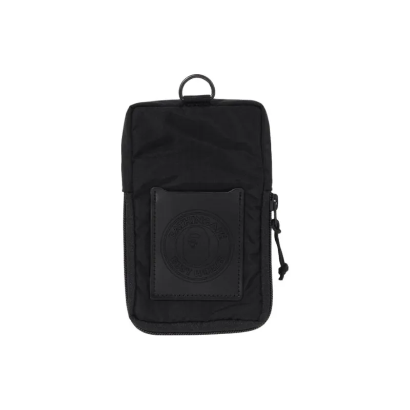 A BATHING APE PORTER Collaboration Nylon Cell Phone Pouch Mini Men's Black-2