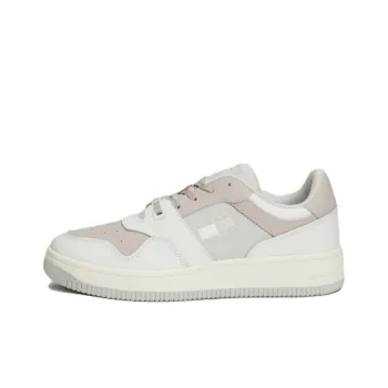 Tommy Hilfiger Zapatillas Low Top Skateboard Shoes Women's Beige Pink