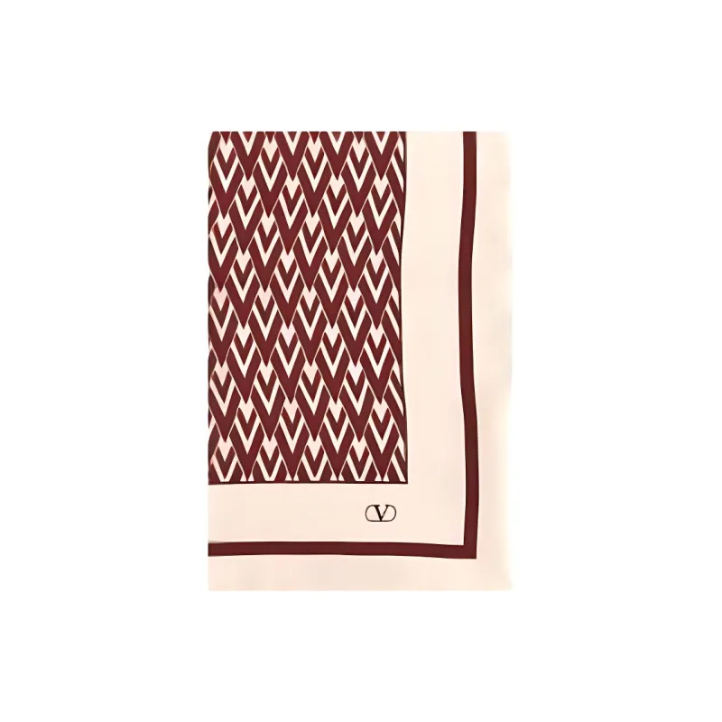Valentino Silk, Silk Scarves Women's Red-0