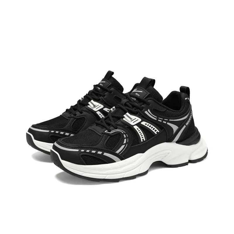 Warrior Abrasion Resistant Height Increasing Low Top Chunky Sneakers Men's-1
