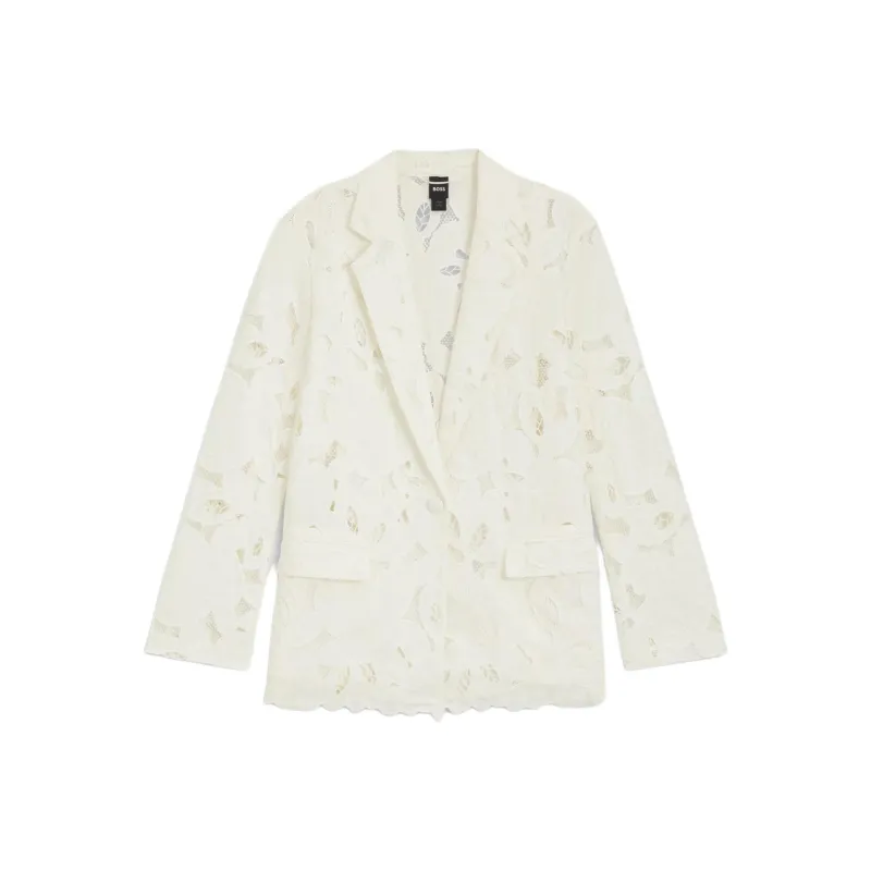 HUGO BOSS Business Suit Coat Women's White-0