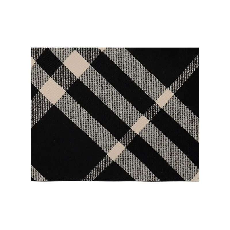 Burberry Trench Polyester Crossbody Bags Men's Black & Calico-4