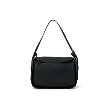 MCM Aren Leather Shoulder Bag, Crossbody Bag Trumpets Women's Black
